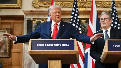 Donald Trump Indicates Keir Starmer Might Deploy Armed Forces to Manage UK Frontiers