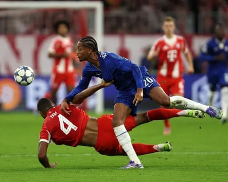 Enzo Maresca fumes when the German giants center-back Tah avoids sending-off during Champions League defeat